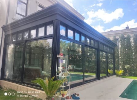 Kış Bahçesi Çalışmalarımız 5 — Eksen Cephe