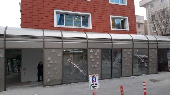 Paslanmaz Saçak Çalışmalarımız 5 — Eksen Cephe